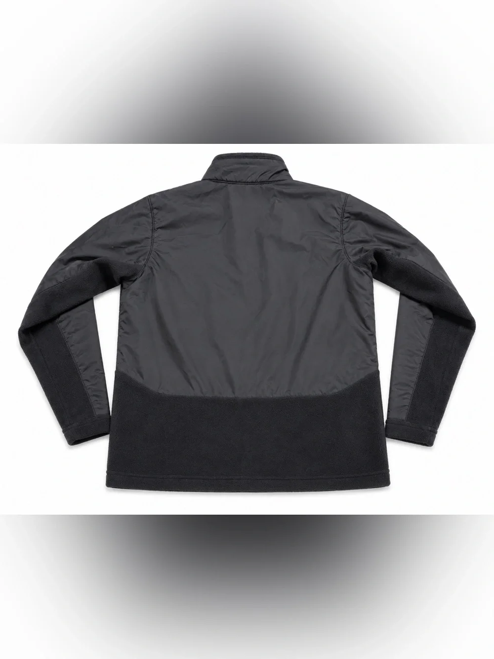 Columbia Kids Fleece Jacket Size M 10/12 Black Full Zip Outdoor Coat